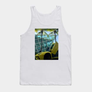 Lamborghini Miami Art Deco Tank Top